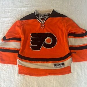 Reebok Kids Philadelphia Flyers Orange Hockey Jersey